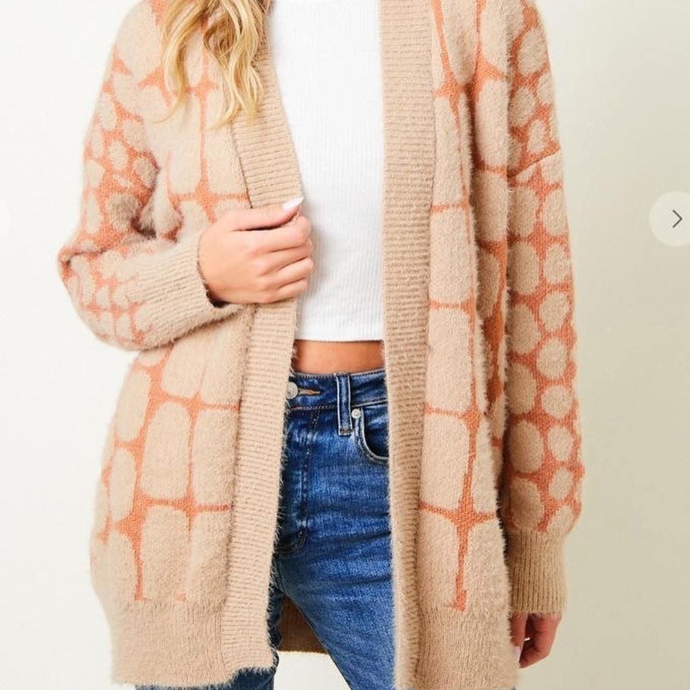 Boutique Brand Cotton blend Women's Cardigan Large